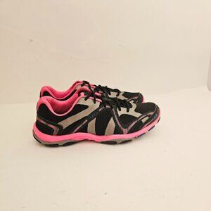 Ryka Women's Influence Training Shoe Sneaker Low Top Black Pink